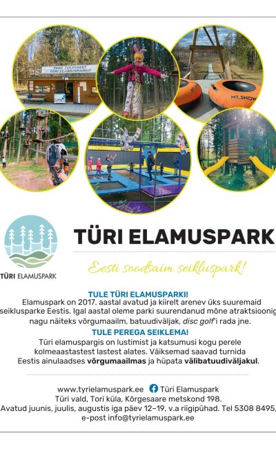 eesti soodsaim seikluspark